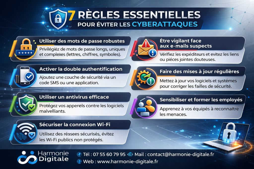 comment éviter les cyberattaques?